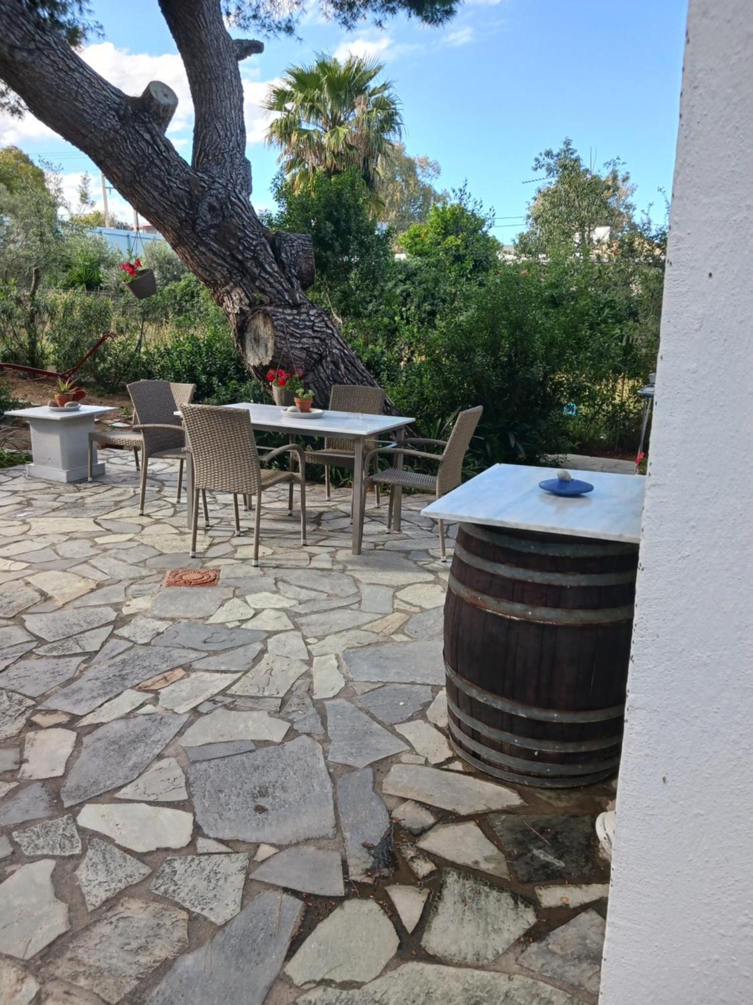 Theros & Trygos Boutique Houses - Ath Airport Artemida  Bagian luar foto